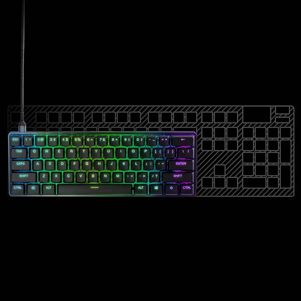 Tastatura Gaming STEELSERIES Apex 9 Mini, Linear OptiPoint Switch